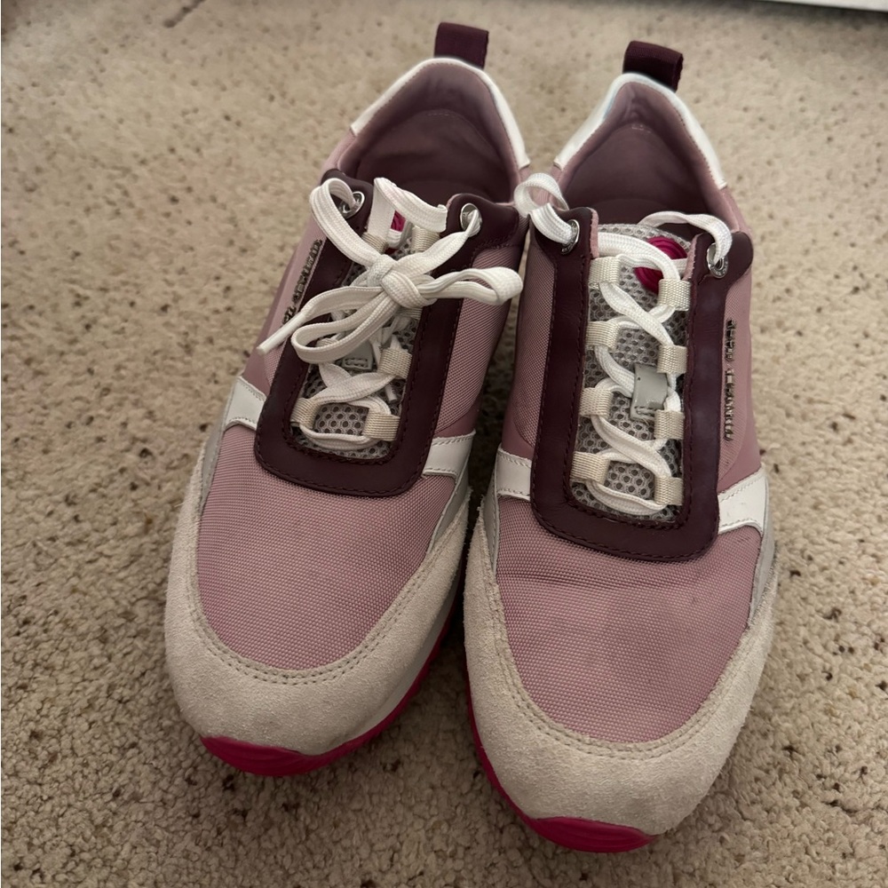 Michael Kors Mauve and Cream Sneakers - Picture 2 of 9